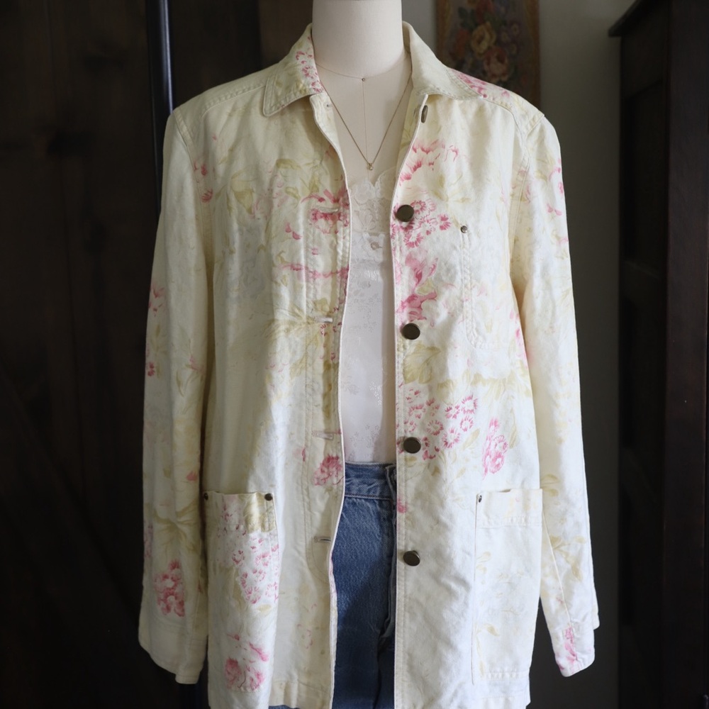 Ralph Lauren Floral Cream Jacket